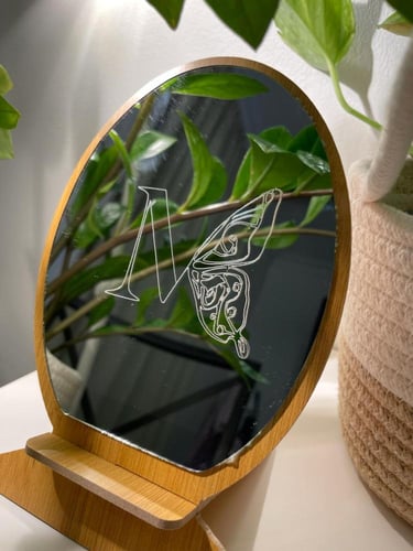 مرايا باطار خشبي