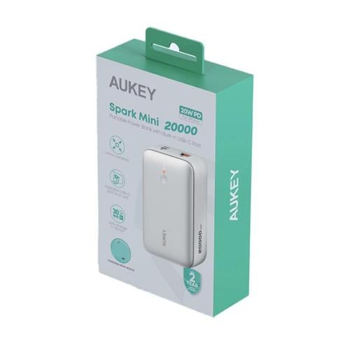 شاحن متنقل 20000mAh مني سبارك شركة AUKEY