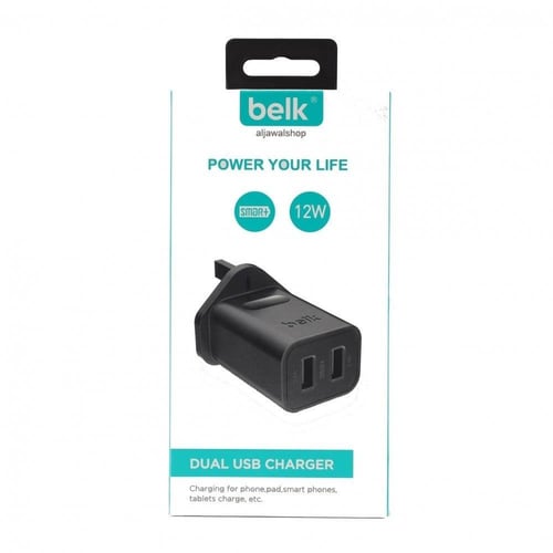 فيش جداري USB بقوة 24w شركة belk