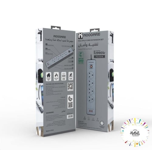 توصيل كهربائية 4 منافذ مع منافذ يوسبي و PD شركة MO...