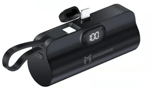 بطارية متنقلة بقوة 5000mAh صغيرة الحجم شركة MOOGMA...