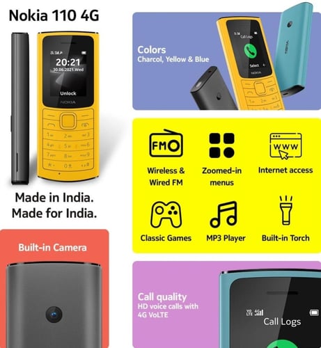 جوال نوكيا 110 المطور 2024 شركة Nokia