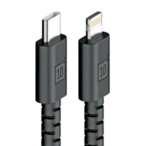 فيش جداري 20w مع كيبل Type-C- Iphone قماشي شركة TE...