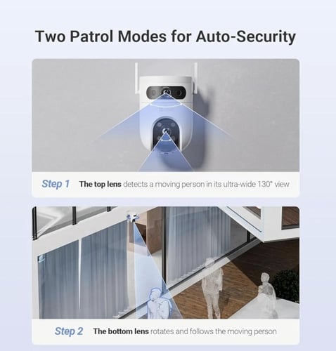 كاميره مراقبة 2x1 وايفاي شركة EZVIZ