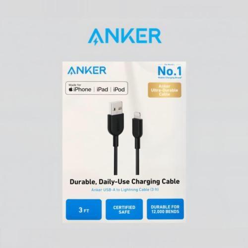 كيبل iPhone شركة Anker