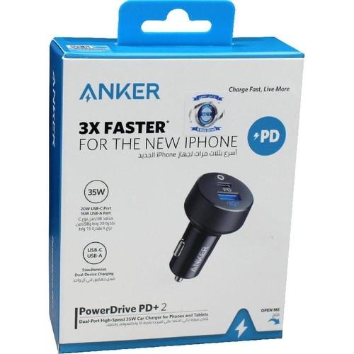 انكر شاحن سيارة PD بقوة 35واط منفذين USB/ PD
