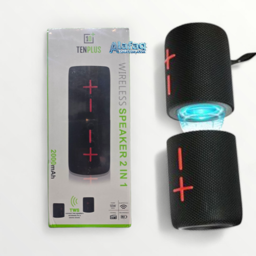 سماعة بلوتوث أسبكر ٢×١ شركة TENPLUS