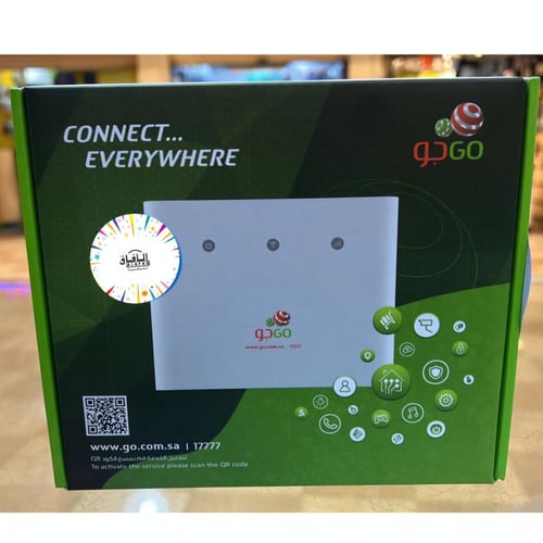 روتر منزلي Go مع شريحة يعمل على شركة Stc