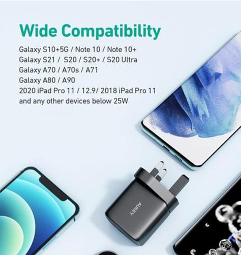 فيش جداري 32 واط شركة Aukey