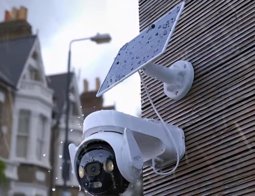 كاميره مراقبة 5MP بالطاقة الشمسية بخاصية wife و شر...