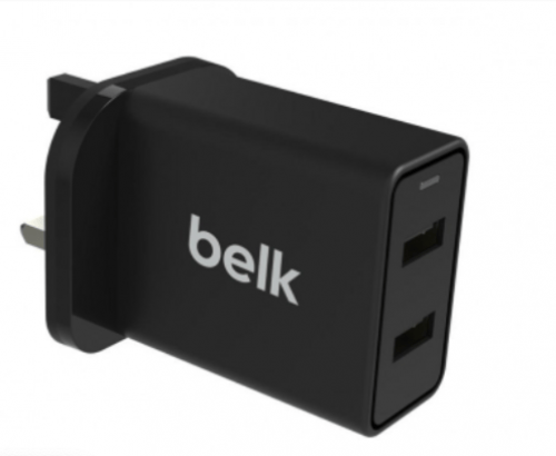 فيش جداري USB بقوة 24w شركة belk