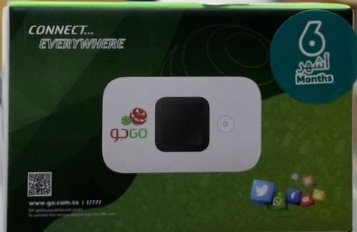 روتر متنقل Go سرعه ٣٠٠ مع شريحة يعمل على شبكة Stc