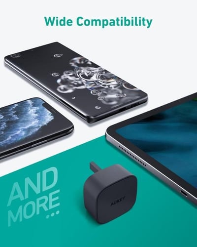 شاحن جداري 20 واط مع كيبل بي دي للشحن السريع شركة...