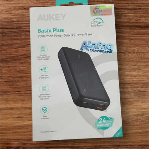 شاحن متنقل بوربنك 20000الف شركة AUKEY