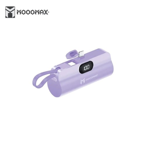 بطارية متنقلة بقوة 5000mAh صغيرة الحجم شركة MOOGMA...