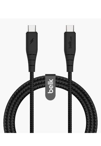 كيبل قماشي TYPE-C And Type-C ٢ متر شركة belk