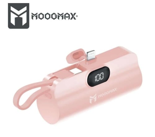 بطارية متنقلة بقوة 5000mAh صغيرة الحجم شركة MOOGMA...