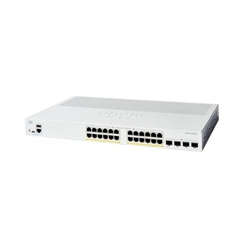 Cisco Catalyst 1300 24-port GE, PoE, 4x1G SFP