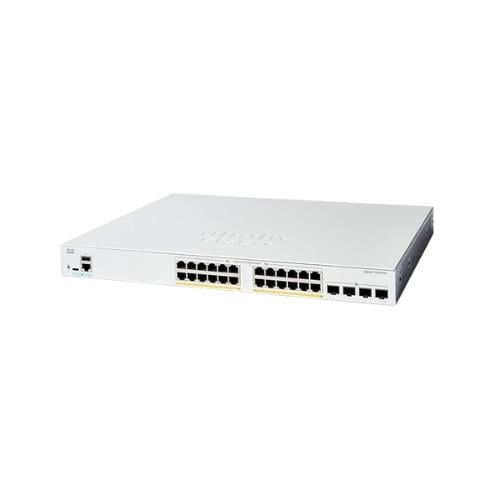 Cisco Catalyst 1300 24-port GE, Full PoE, 4x1G SFP