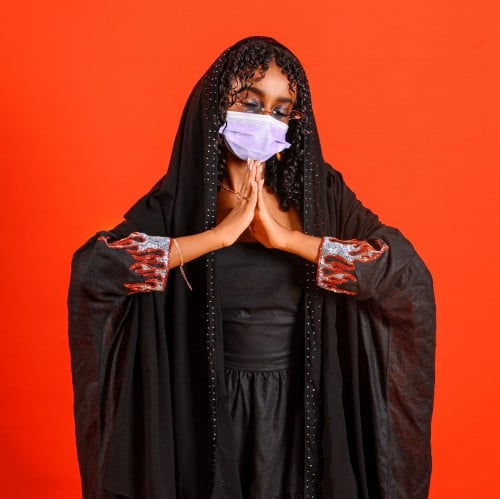 The Flame In Blue Red