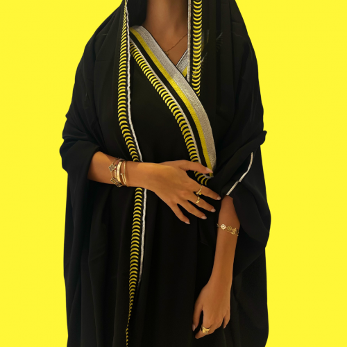 Her Banana Highness In Black and Silver