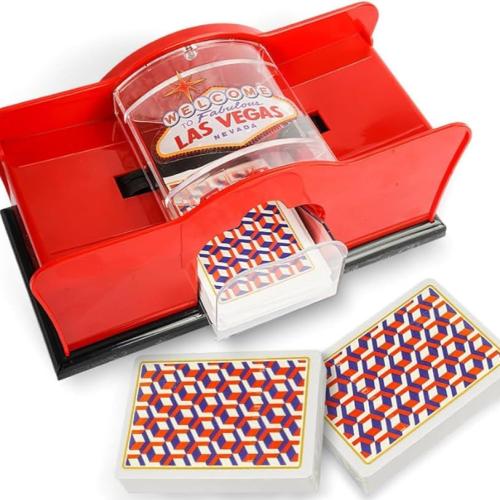 آلة خلط الأوراق اليدوية