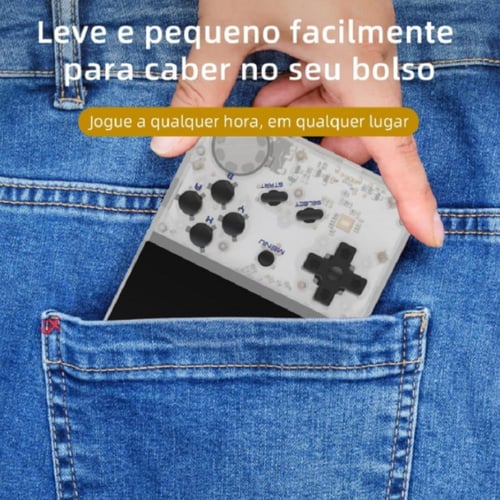 انبرنيك - جهاز ألعاب محمول RG35XX بسعة 64 جيجابايت...