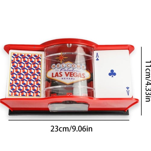 آلة خلط الأوراق اليدوية