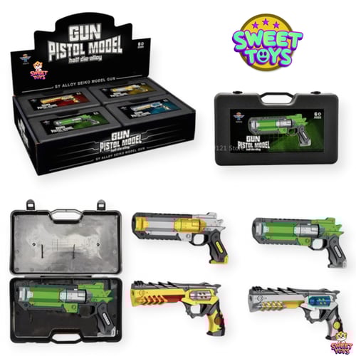 مسدس نص حديد مع شنطة