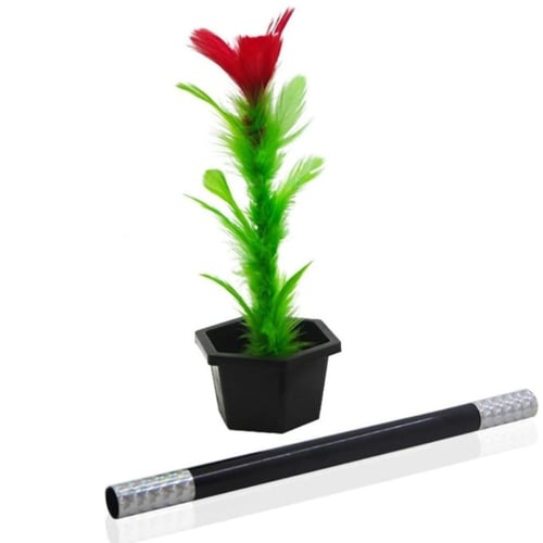 خدعة العصا و الورد السحرية