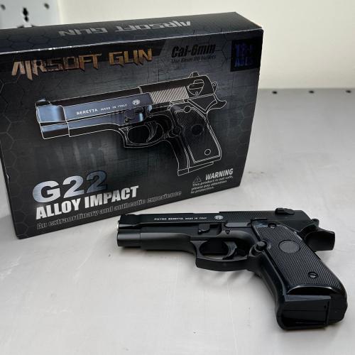 مسدس خرز لون اسود | G22