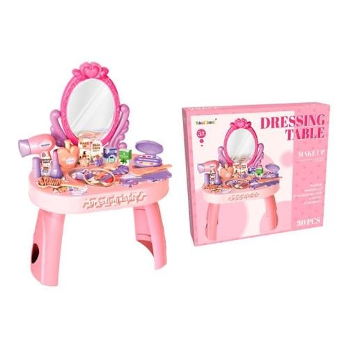 طاولة مكياج اطفال مكون من 30 قطعة