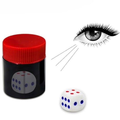 خدعة معرفة رقم النرد