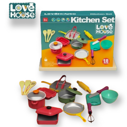 مجموعة ادوات المطبخ للأطفال