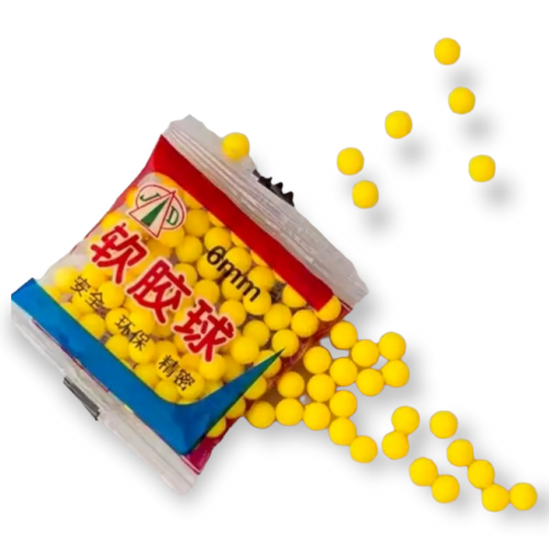 خرز مسدس - 40 حبة