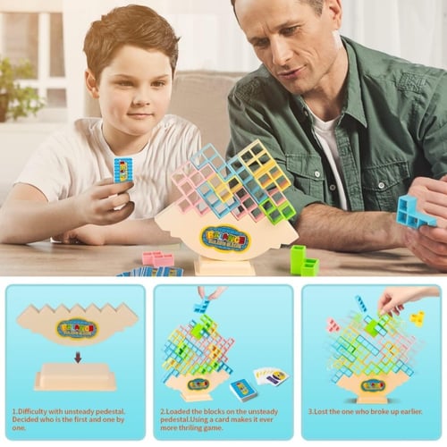 تحدي برج المكعبات