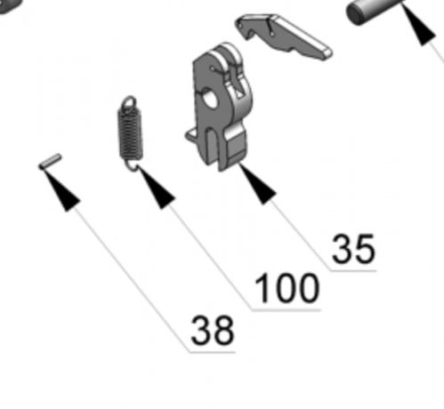 سبرنق فرار المحالة القطعه رقم 100