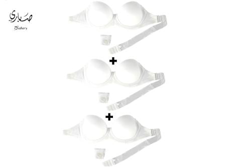 حمالة صدر نسائية (عبوة) 3 قطع