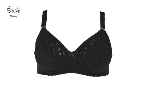 حماله صدر قطن بتصميم مخرم بدون حديده (عبوة) 3 قطع