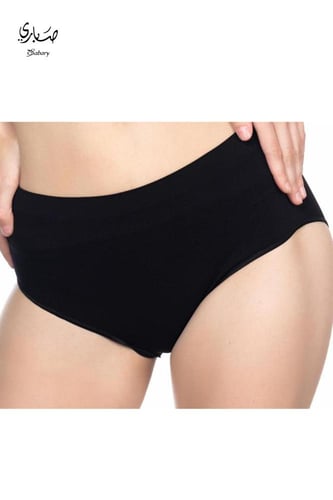 مشد كلوت خصر مرتفع من البولستر المرن مريح جداً للا...