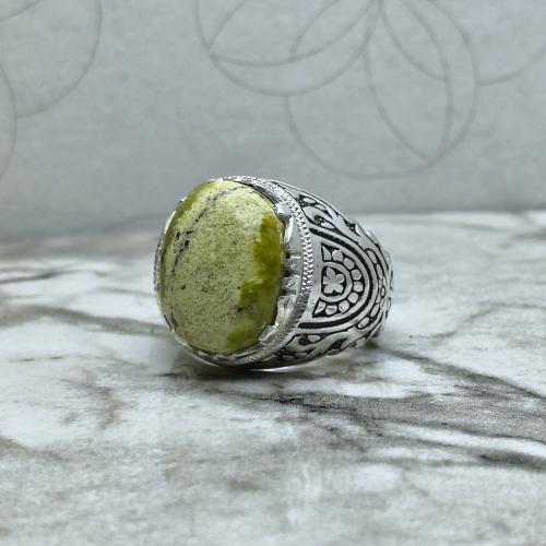 خاتم فيروز كرماني حسيني طبيعي