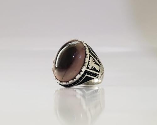 خاتم عقيق سليماني يماني