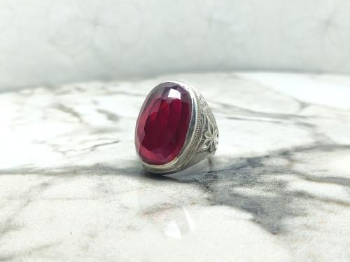 خاتم ياقوت ايراني مترش