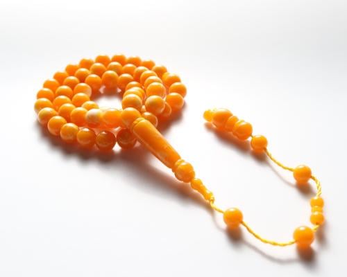 سبحة بكلايت باللون البرتقالي المميز