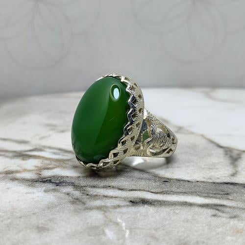 خاتم عقيق خرساني يماني