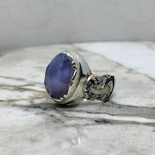 خاتم عقيق يماني سوسني مترش