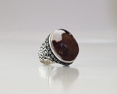 خاتم عقيق يماني داوودي