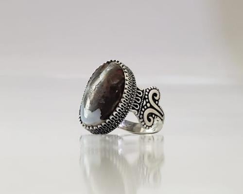 خاتم عقيق يماني داوودي