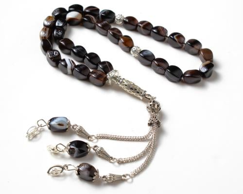 سبحة عقيق سليماني 33 حبة