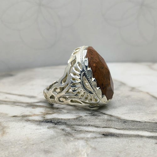 خاتم عقيق جبل أحد مترش